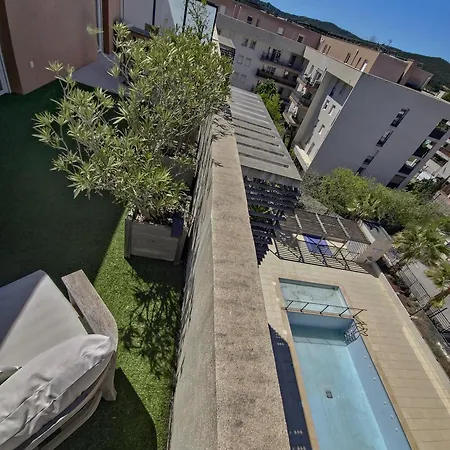 Rooftop Du Lavandou - Terrace And Pool *