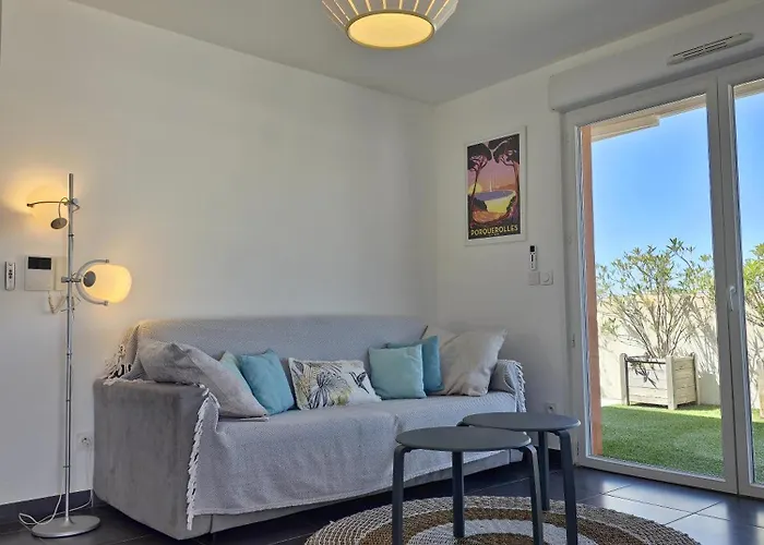 Lägenhet Rooftop Du Lavandou - Terrace And Pool